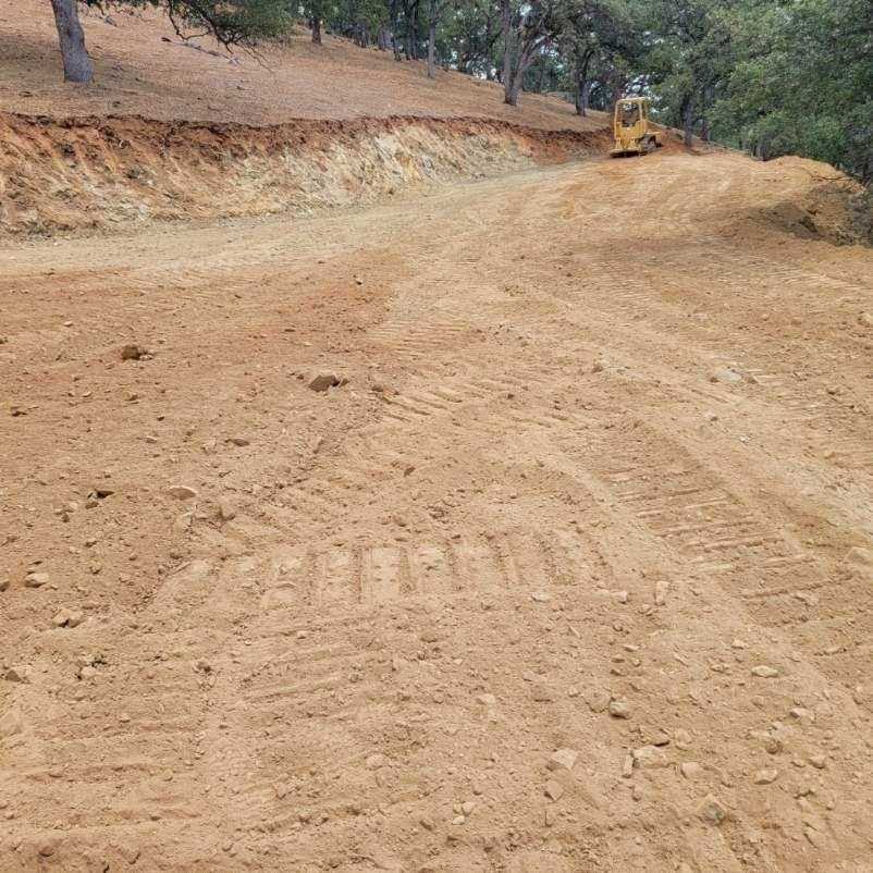 Improved / cleared portion of the land