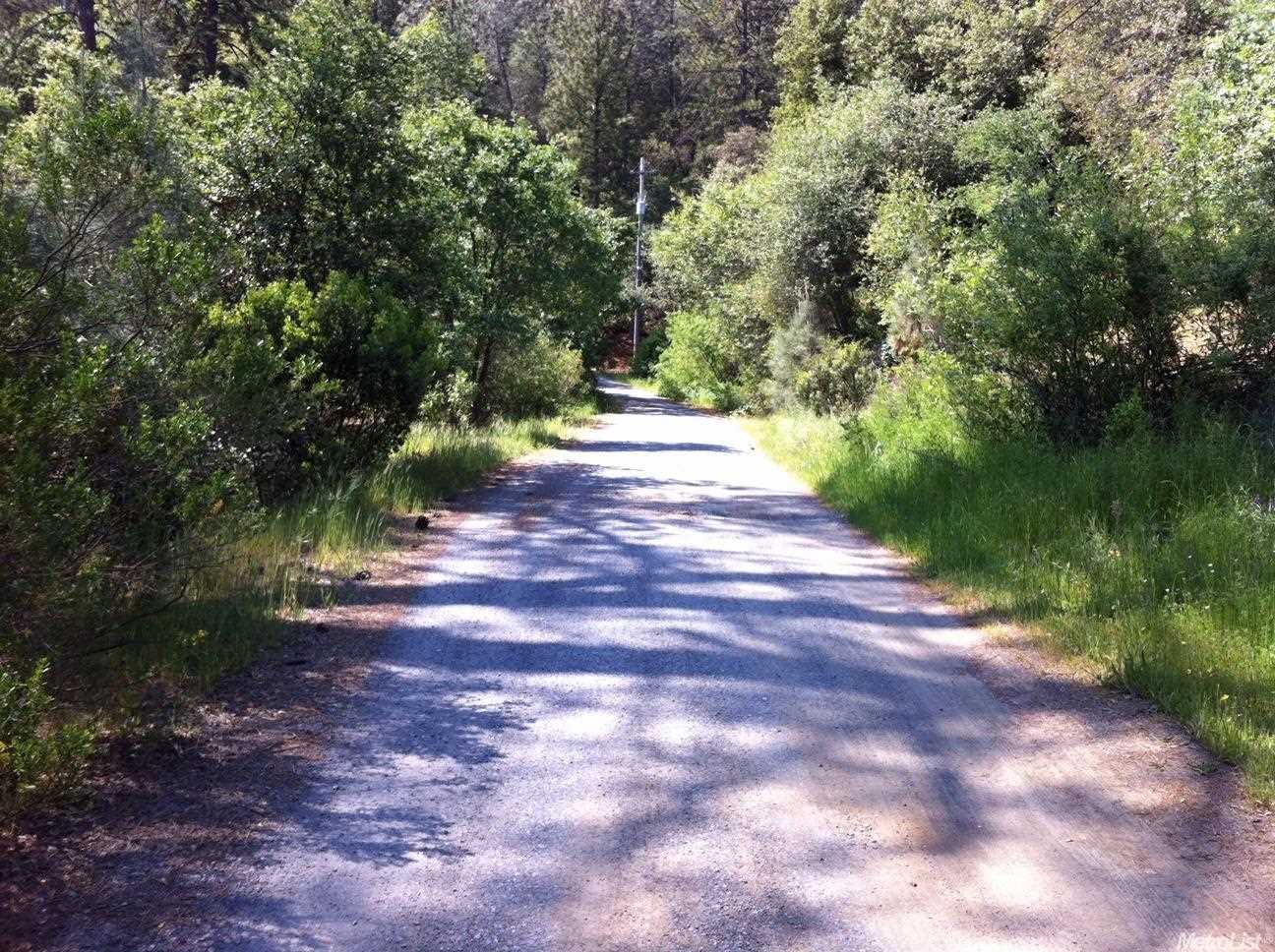 Road approaching the property area