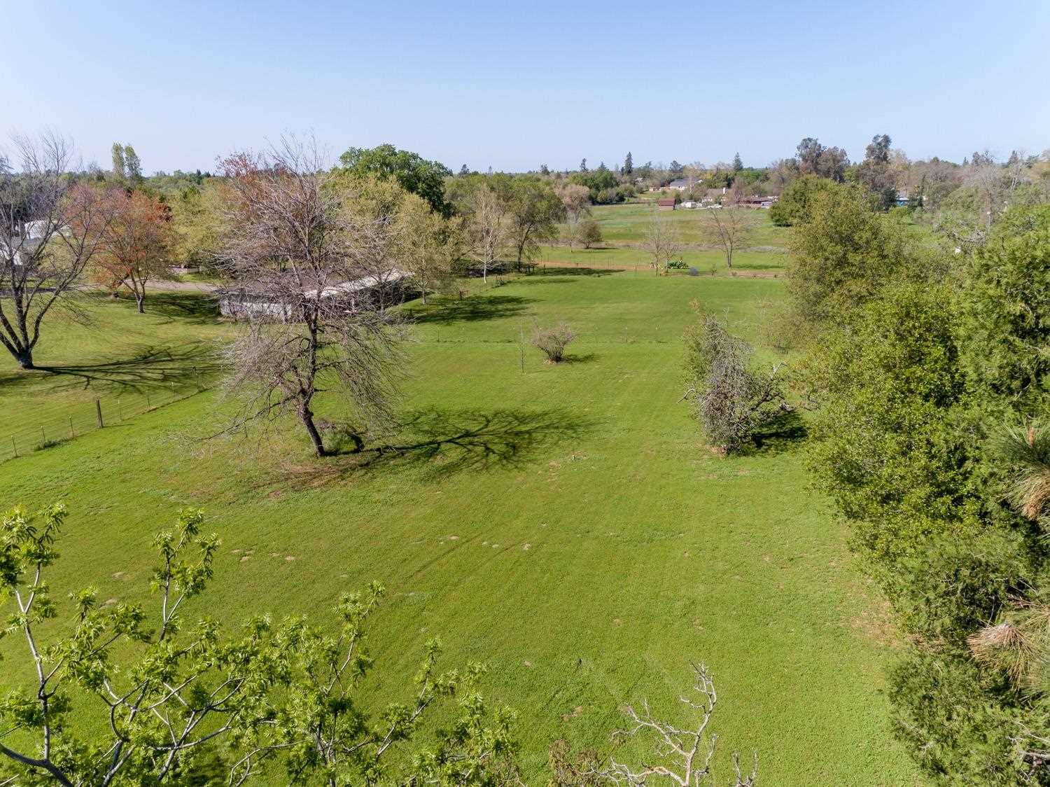 Elevated view across the acreage